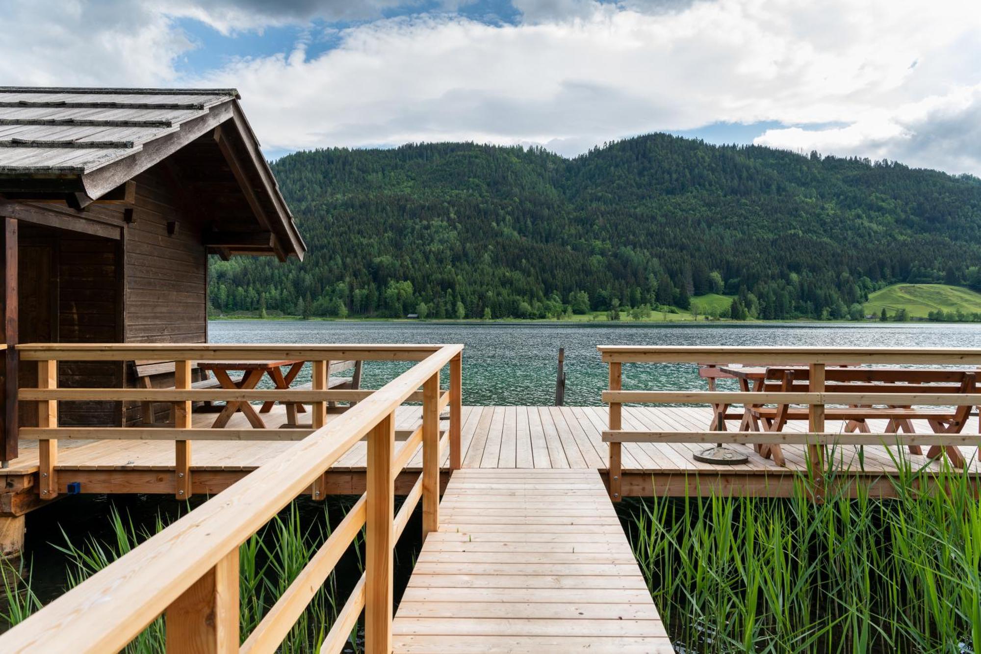 Draxl-Hof Ferienwohnungen Weissensee Eksteriør bilde